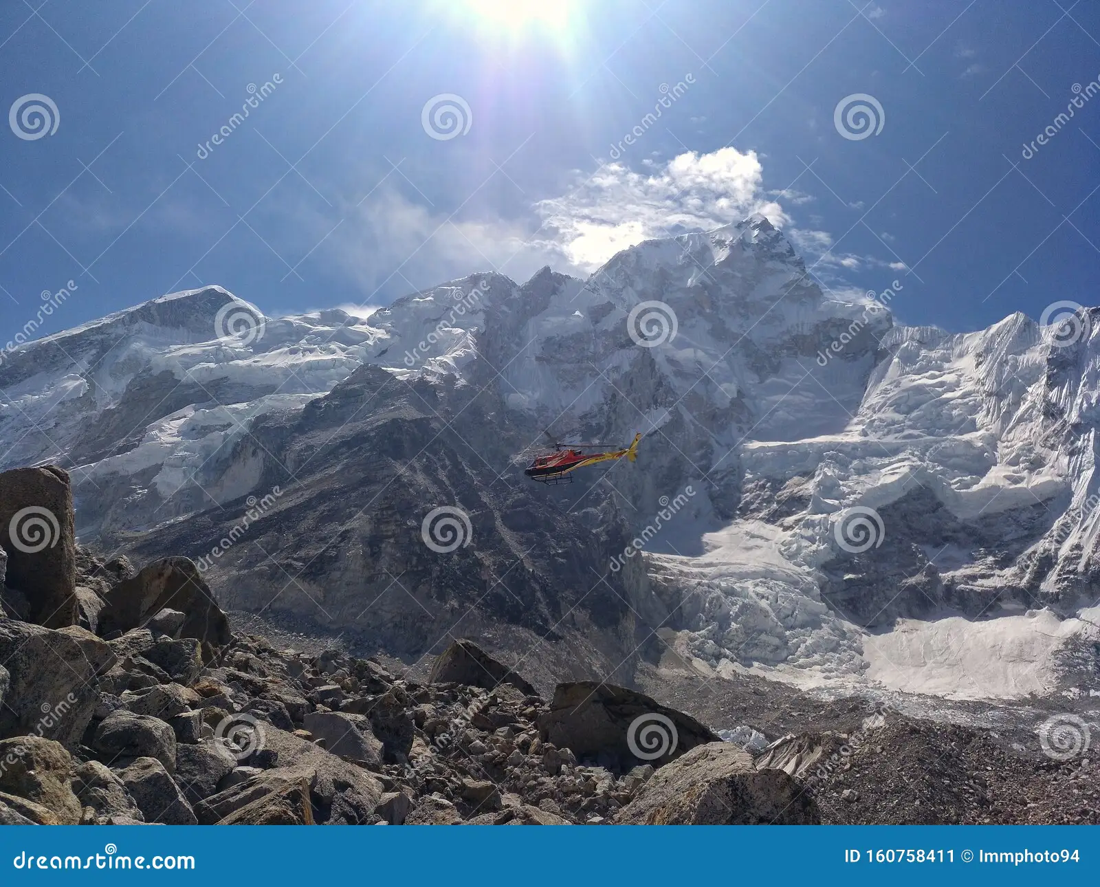 Everest Base Camp Trek with Helicopter Return landscape view